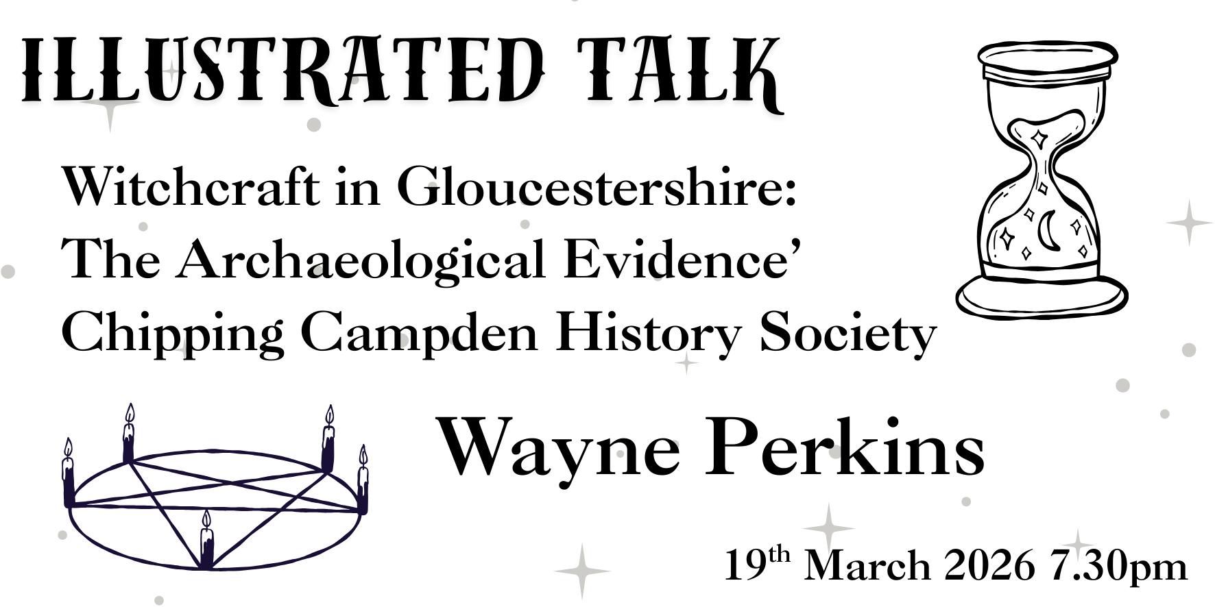 Wayne Perkins Illustrated Talk - Witchcraft in Gloucestershire: The Archaeological Evidence